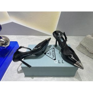 Prada heels 7.5cm 36-42 black silver Shoes