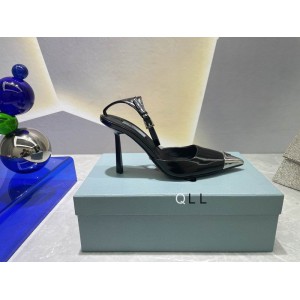 Prada heels 7.5cm 36-42 black silver Shoes