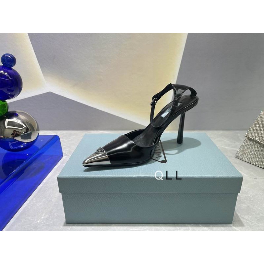 Prada heels 7.5cm 36-42 black silver Shoes