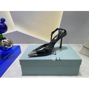 Prada heels 7.5cm 36-42 black silver Shoes