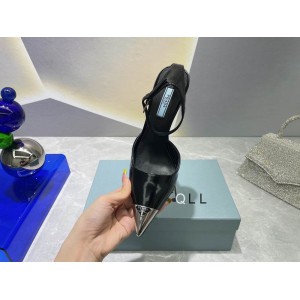 Prada heels 7.5cm 36-42 black silver Shoes