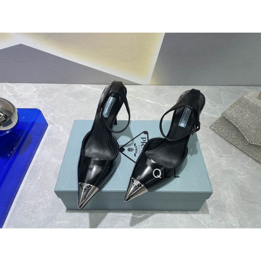 Prada heels 7.5cm 36-42 black silver Shoes