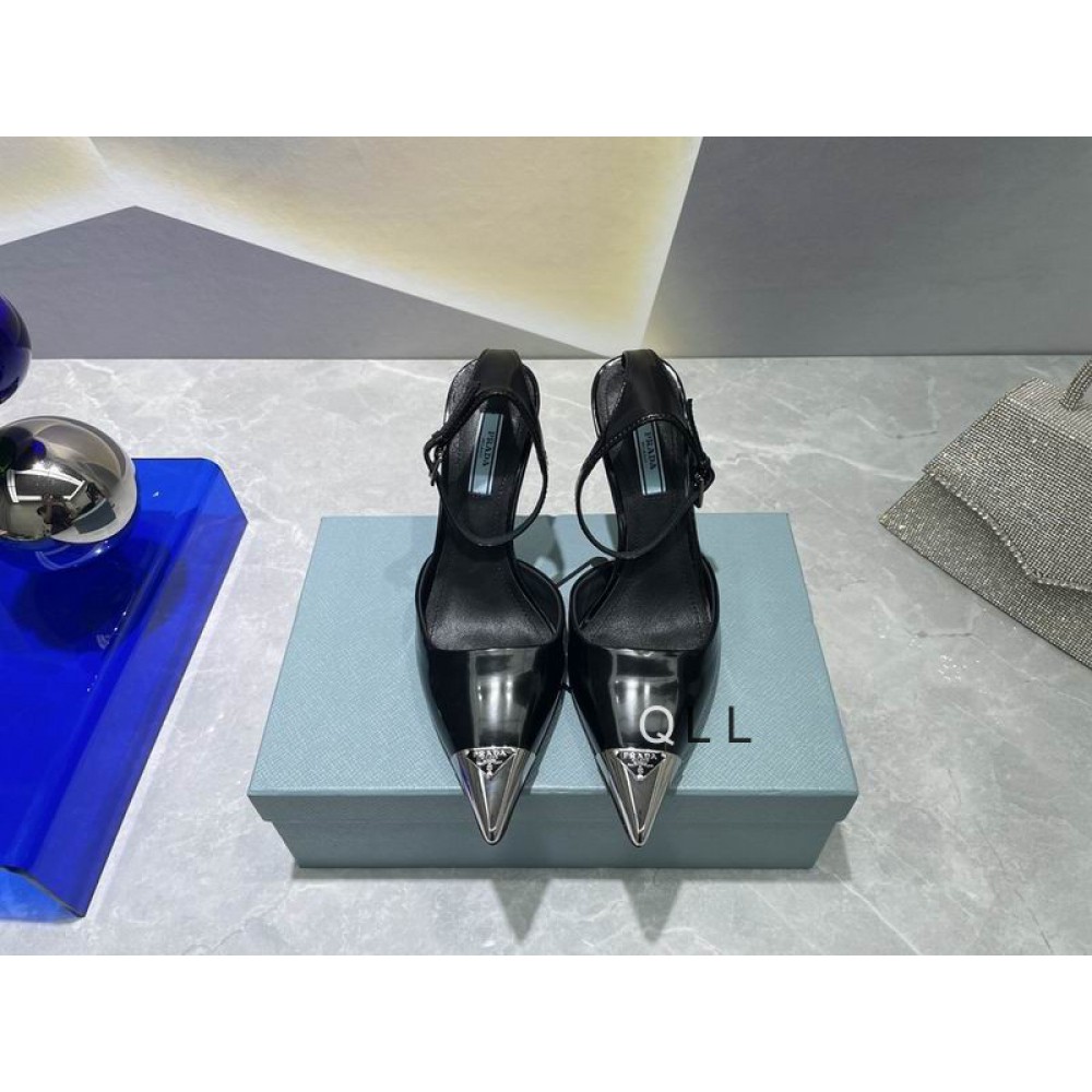 Prada heels 7.5cm 36-42 black silver Shoes