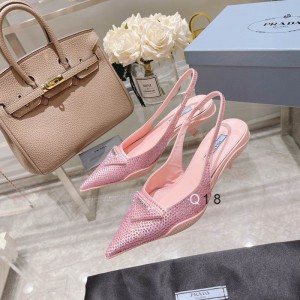 Prada slingback pumps 3cm cystals Shoes