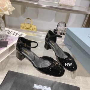Prada Patent leather pumps ballerinas 3.5cm black 36-42 Shoes