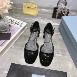 Prada Patent leather pumps ballerinas 3.5cm black 36-42 Shoes