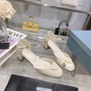 Prada Patent leather pumps ballerinas 3.5cm white 36-42 Shoes