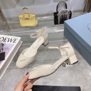 Prada Patent leather pumps ballerinas 3.5cm white 36-42 Shoes