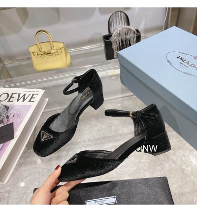 Prada velvet pumps ballerinas 3.5cm 36-42