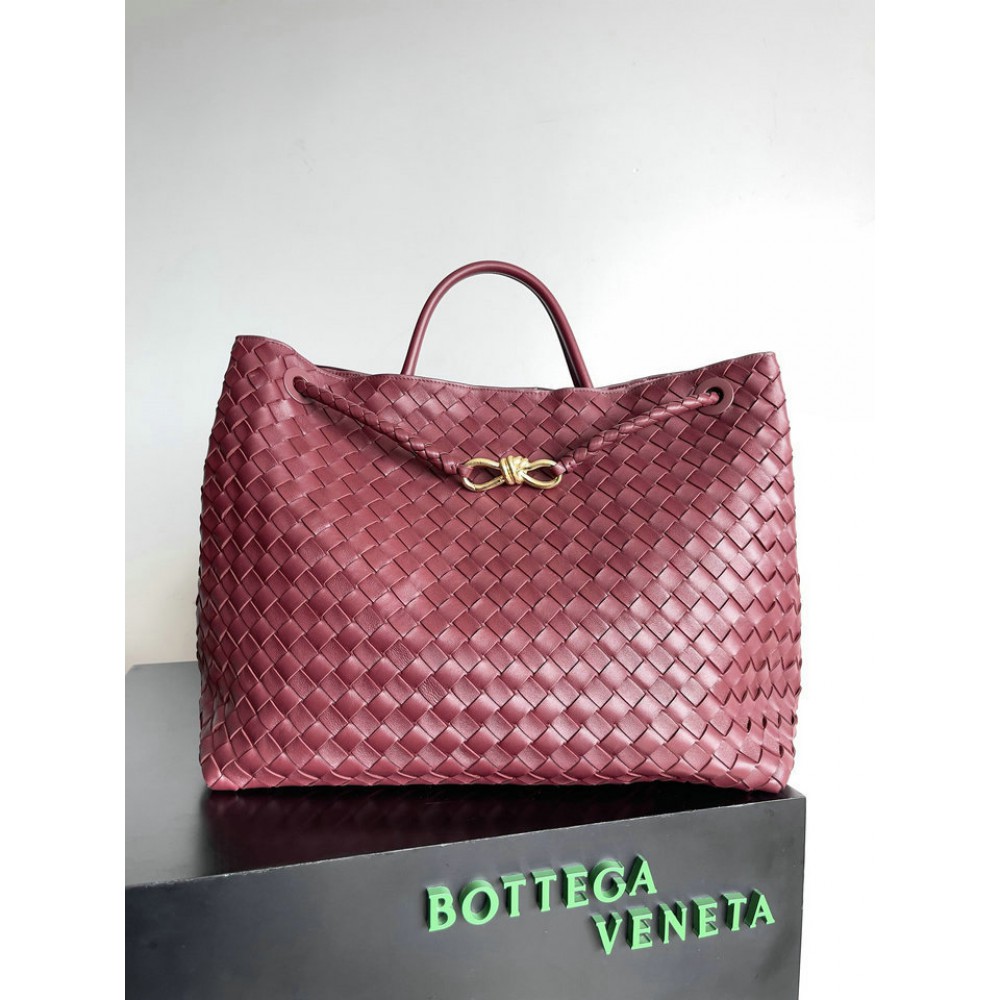 Bottega veneta andiamo Large Andiamo 42x35cm Barolo Bags