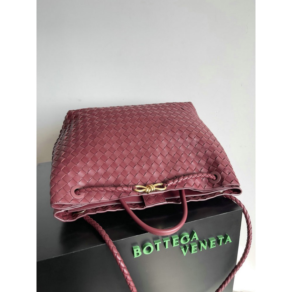 Bottega veneta andiamo Large Andiamo 42x35cm Barolo Bags