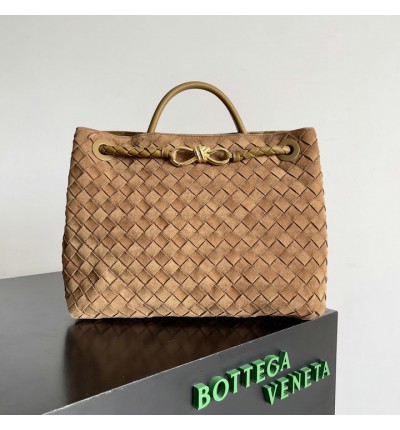 Bottega veneta andiamo medium Andiamo 32x25cm Acorn suede