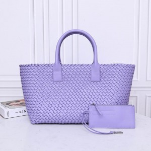 Bottega veneta Medium Cabat 40x26x16cm purple Bags