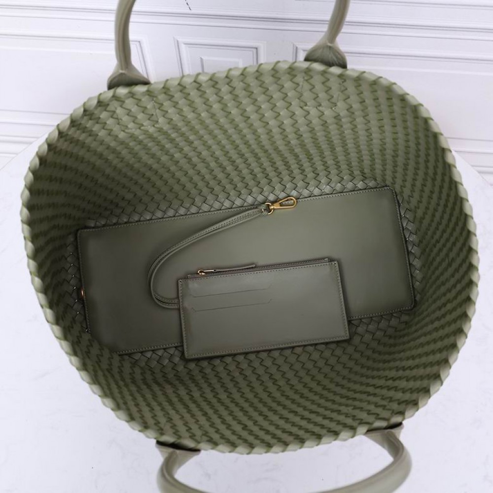 Bottega veneta Medium Cabat 40x26x16cm grey Bags