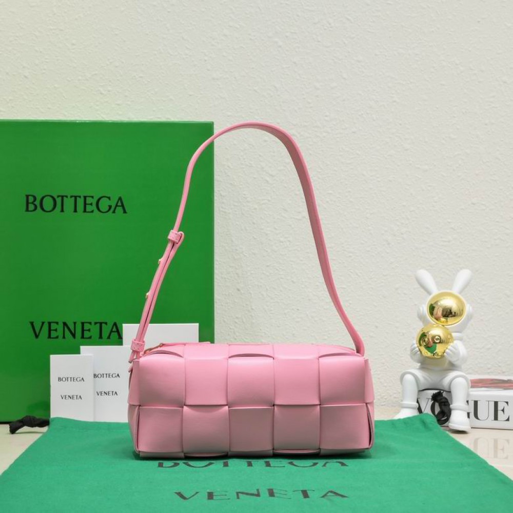 Bottega veneta Small Brick Cassette 23.5x10x10cm pink Bags