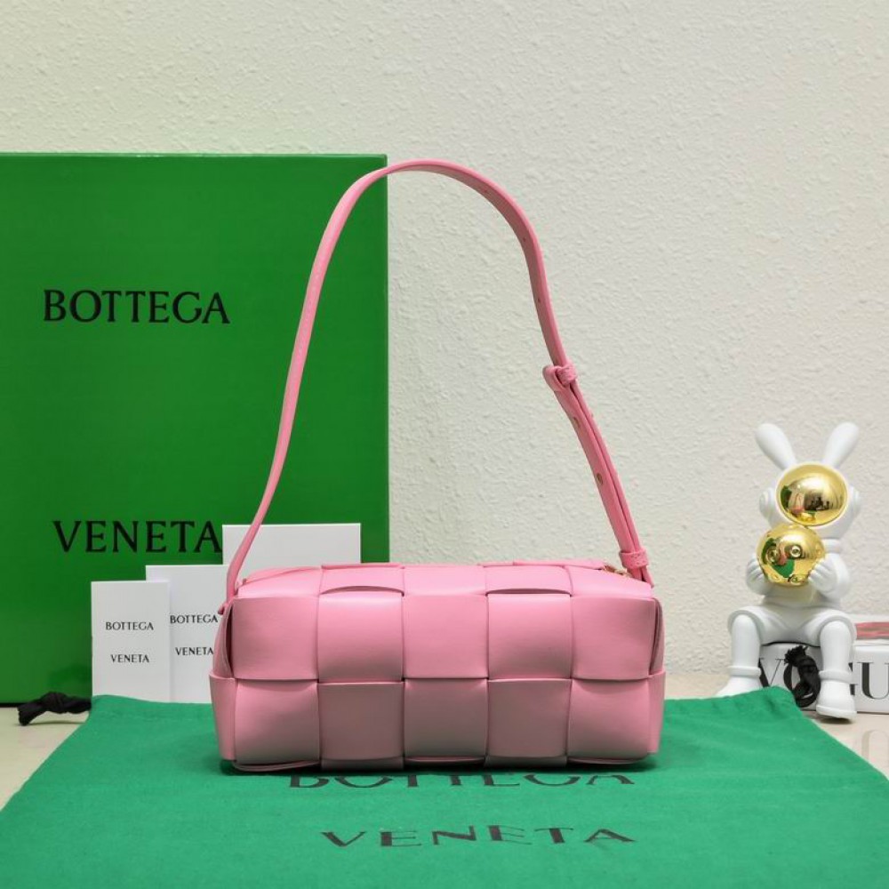 Bottega veneta Small Brick Cassette 23.5x10x10cm pink Bags