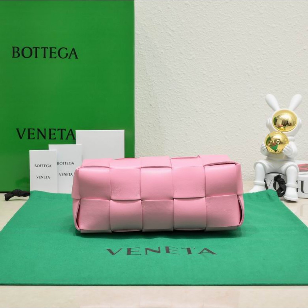 Bottega veneta Small Brick Cassette 23.5x10x10cm pink Bags