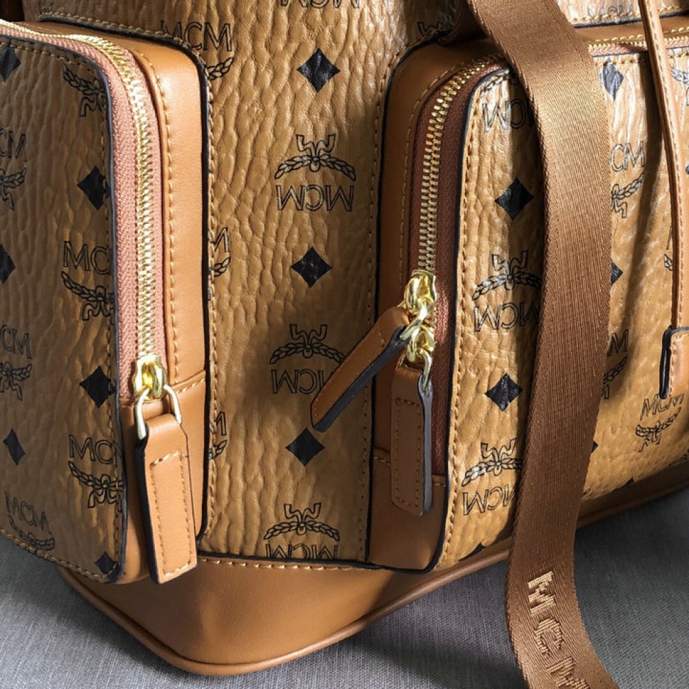 Mcm BRANDENBURG BACKPACK IN VISETOS 16.0 x 35.0 x 45.0 cm Bags