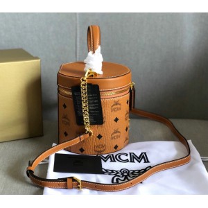 Mcm CYLINDER CROSSBODY IN VISETOS 16x16x14cm Bags