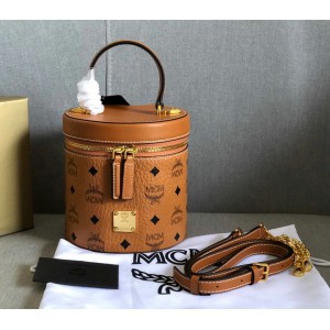 Mcm CYLINDER CROSSBODY IN VISETOS 16x16x14cm Bags