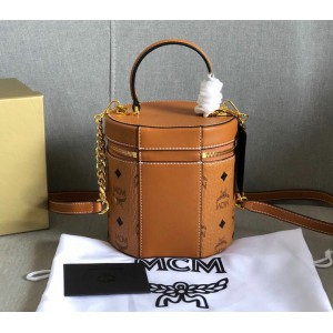 Mcm CYLINDER CROSSBODY IN VISETOS 16x16x14cm Bags