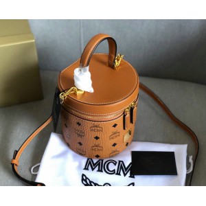 Mcm CYLINDER CROSSBODY IN VISETOS 16x16x14cm Bags