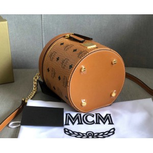 Mcm CYLINDER CROSSBODY IN VISETOS 16x16x14cm Bags