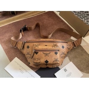 Mcm FURSTEN BELT BAG IN VISETOS 11.5 x 42.5 x 22.0 cm Bags