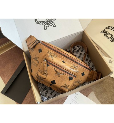 Mcm FURSTEN BELT BAG IN VISETOS 11.5 x 42.5 x 22.0 cm
