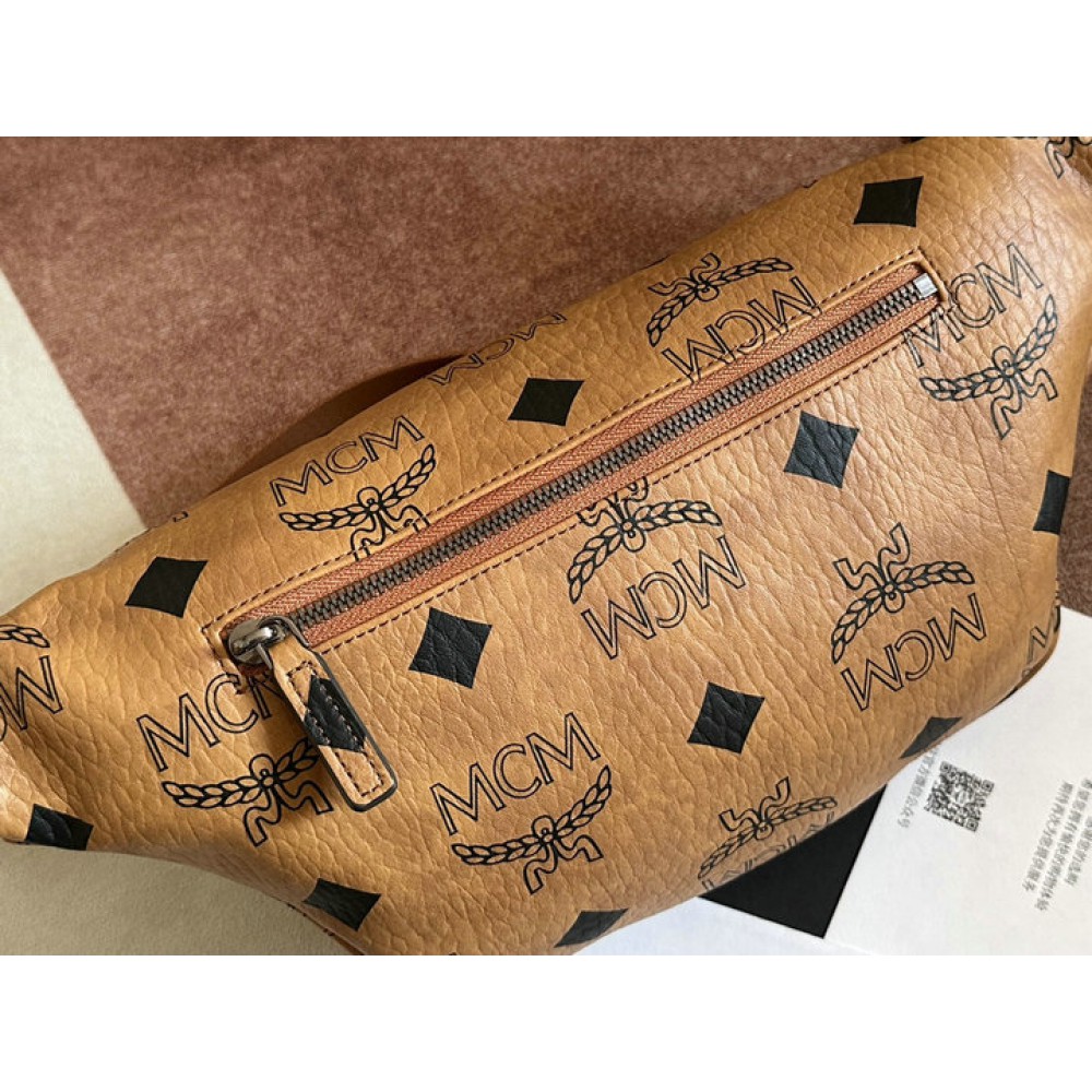 Mcm FURSTEN BELT BAG IN VISETOS 11.5 x 42.5 x 22.0 cm Bags