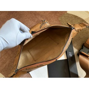 Mcm FURSTEN BELT BAG IN VISETOS 11.5 x 42.5 x 22.0 cm Bags