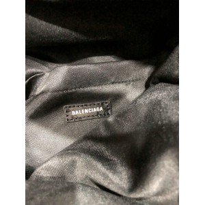 Balenciaga WOMEN'S MONACO MEDIUM CHAIN BAG IN BLACK gold Bags