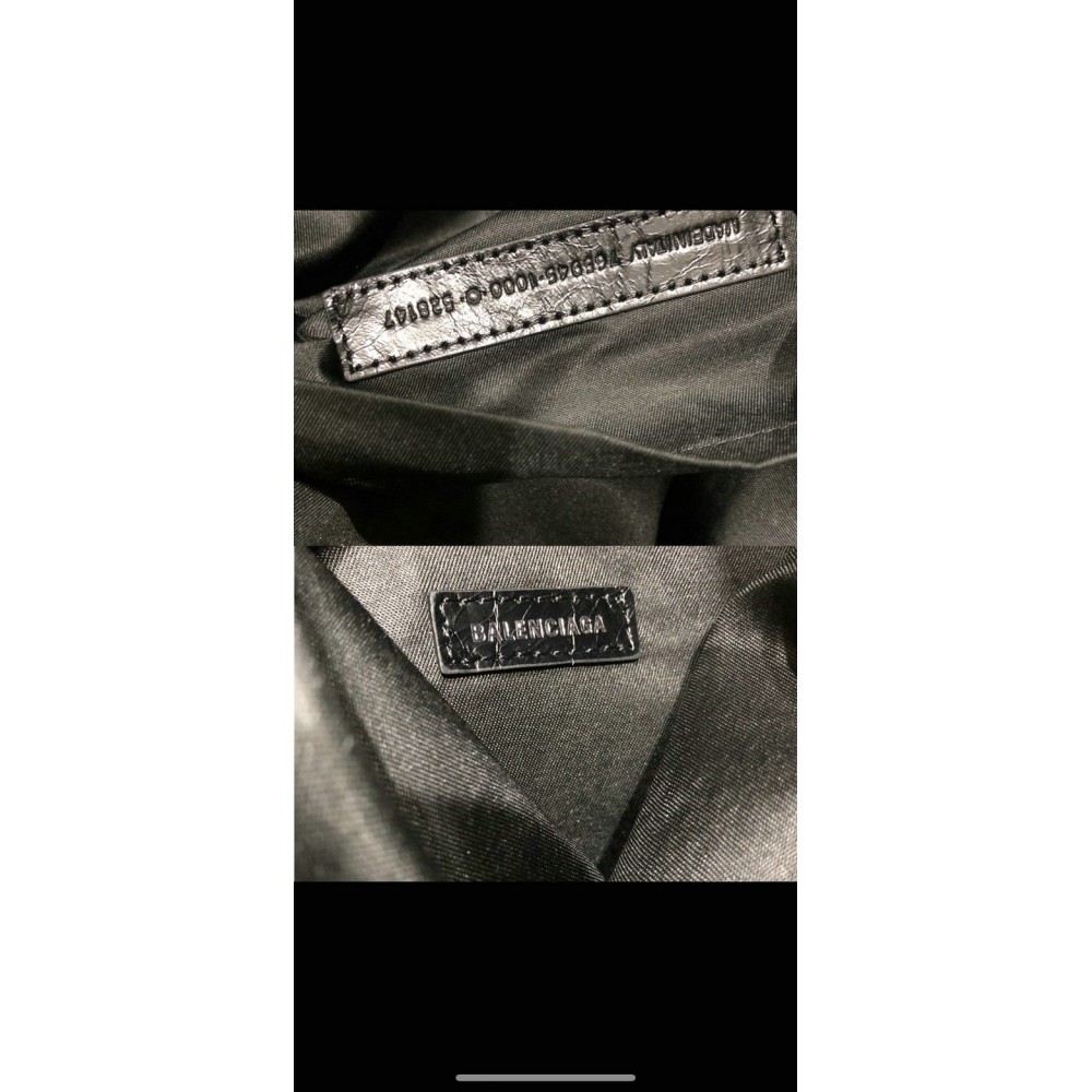 Balenciaga MONACO MEDIUM CHAIN BAG QUILTED IN black 32.5x22x9.9cm Bags