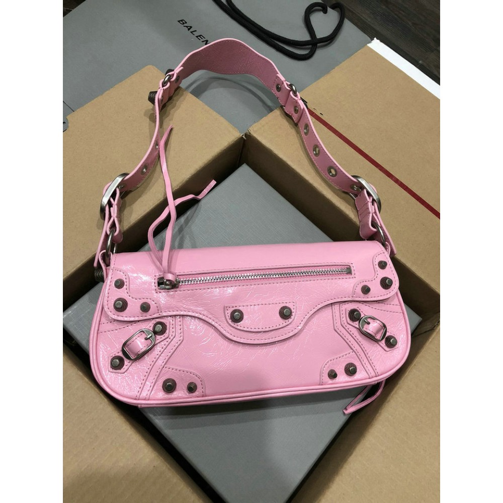 Balenciaga LE CAGOLE SMALL SLING BAG IN pink 30x 14 x 4.5cm Bags