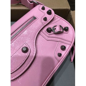 Balenciaga LE CAGOLE SMALL SLING BAG IN pink 30x 14 x 4.5cm Bags
