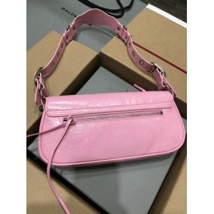 Balenciaga LE CAGOLE SMALL SLING BAG IN pink 30x 14 x 4.5cm Bags