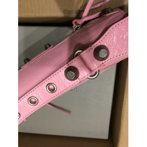 Balenciaga LE CAGOLE SMALL SLING BAG IN pink 30x 14 x 4.5cm Bags