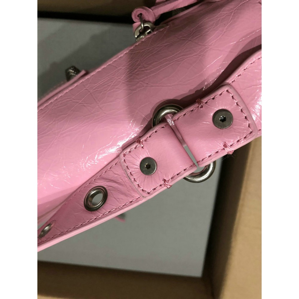 Balenciaga LE CAGOLE SMALL SLING BAG IN pink 30x 14 x 4.5cm Bags