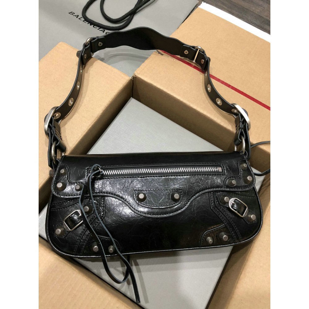 Balenciaga LE CAGOLE SMALL SLING BAG IN BLACK 30x 14 x 4.5cm Bags