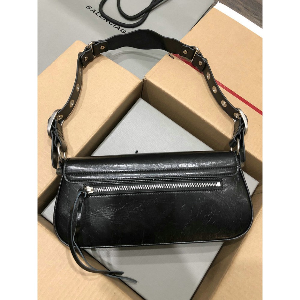 Balenciaga LE CAGOLE SMALL SLING BAG IN BLACK 30x 14 x 4.5cm Bags