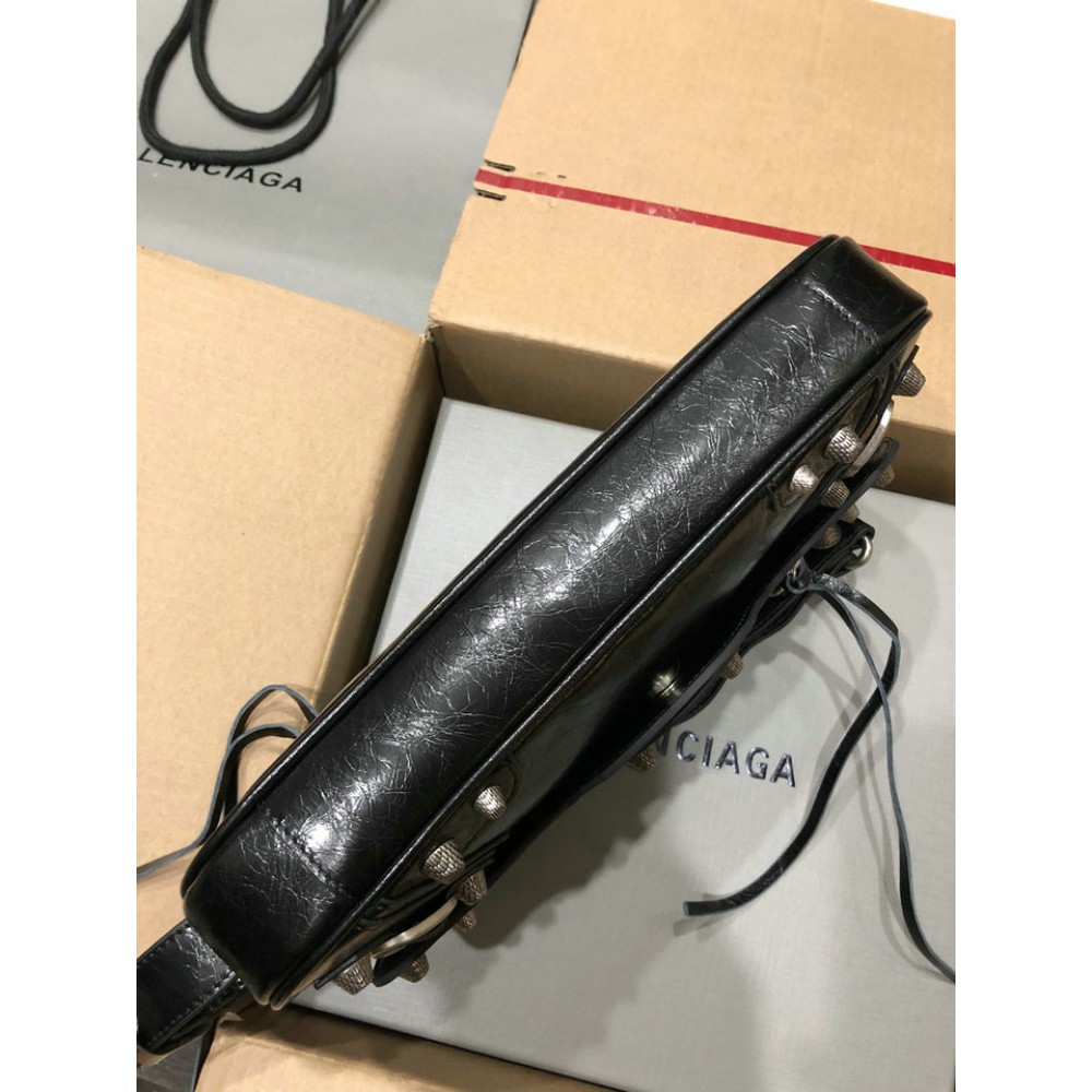 Balenciaga LE CAGOLE SMALL SLING BAG IN BLACK 30x 14 x 4.5cm Bags