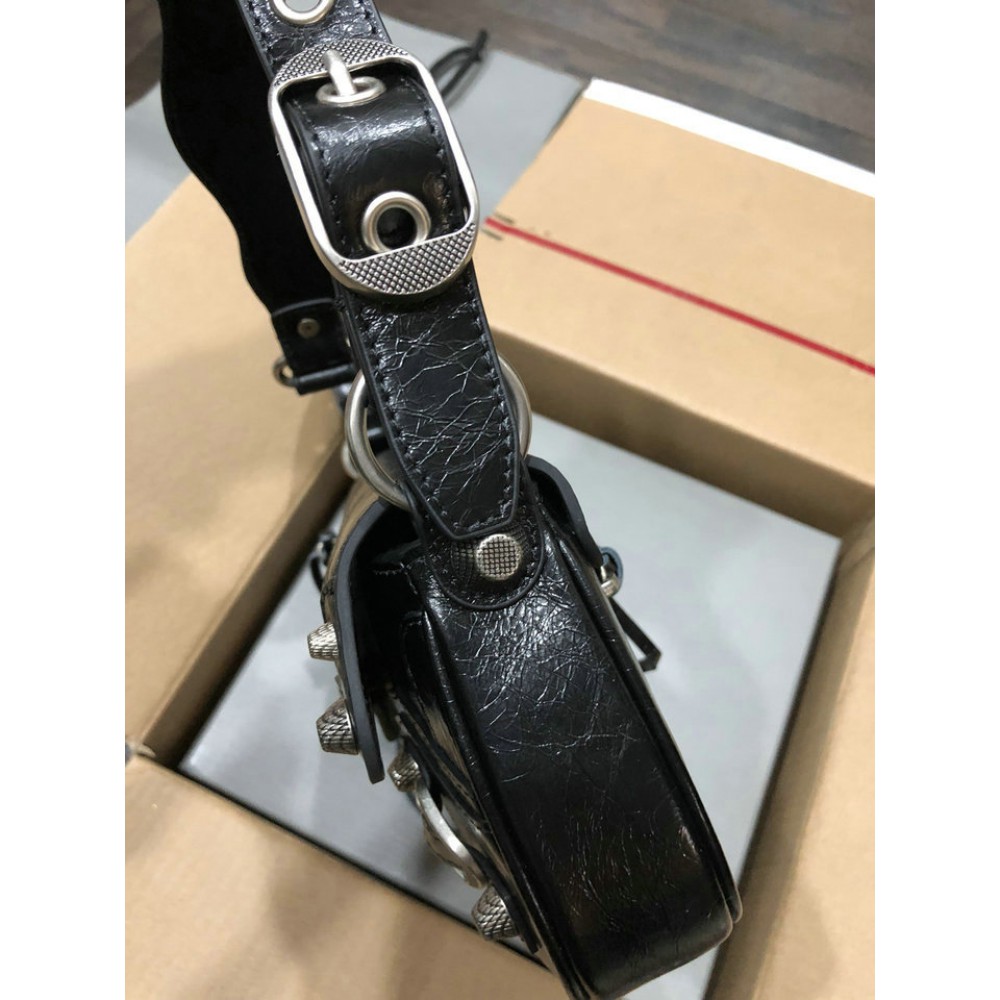 Balenciaga LE CAGOLE SMALL SLING BAG IN BLACK 30x 14 x 4.5cm Bags