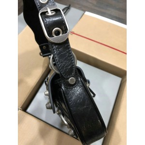 Balenciaga LE CAGOLE SMALL SLING BAG IN BLACK 30x 14 x 4.5cm Bags