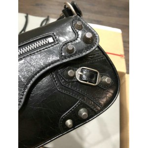 Balenciaga LE CAGOLE SMALL SLING BAG IN BLACK 30x 14 x 4.5cm Bags