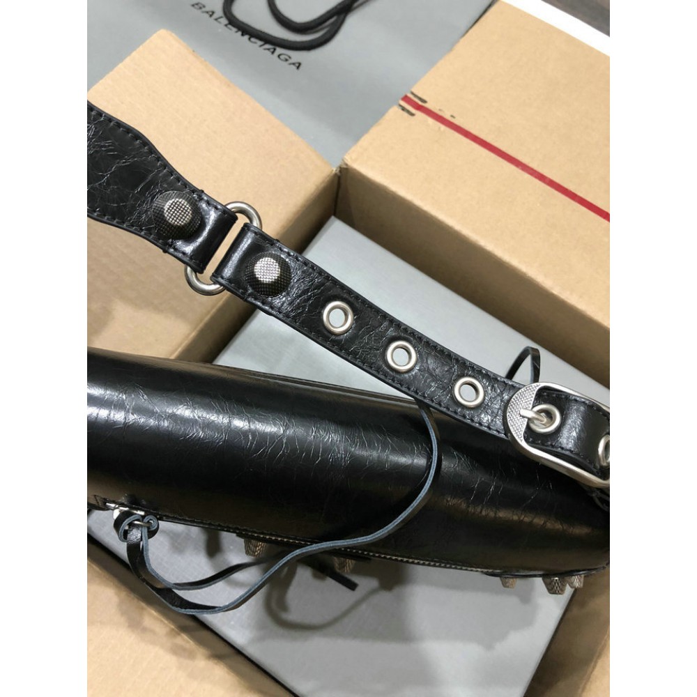 Balenciaga LE CAGOLE SMALL SLING BAG IN BLACK 30x 14 x 4.5cm Bags