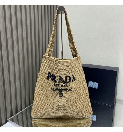 Prada Crochet tote bag 40x45cm 1BC182