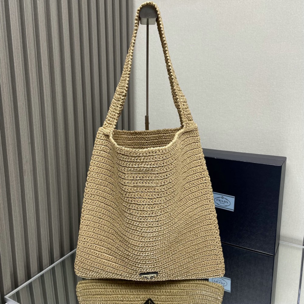 Prada Crochet tote bag 40x45cm 1BC182 Bags