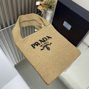 Prada Crochet tote bag 40x45cm 1BC182 Bags