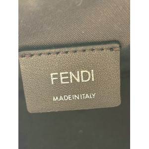 Fendi First Small Silver leather bag with crystal FF motif 26x9.5x18cm Bags