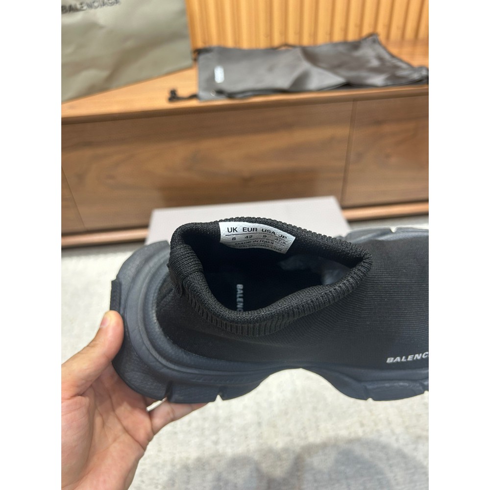 Balenciaga 3XL socks sneakers 36-42 total black Shoes